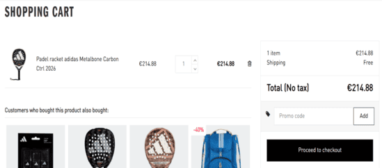 Apply Adidas Padel Promo
