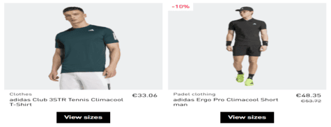 Adidas Padel Clothes