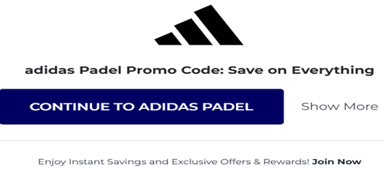Copy Adidas Padel Promo
