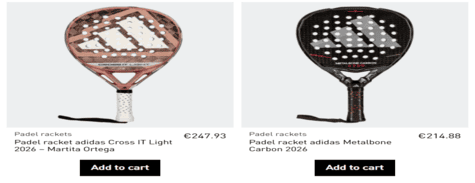 Adidas Padel Padel Rackets