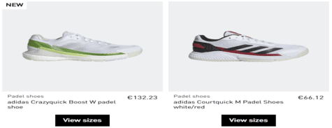 Adidas Padel Sneakers