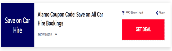 Promo Alamo Code