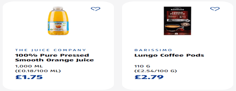 Aldi Drinks