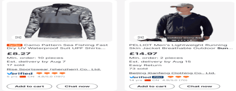 Alibaba Apparel & Accessories