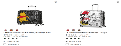 American Tourister Hardside Luggages