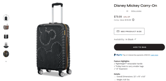 Products of American Tourister