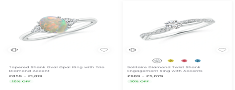 Angara Engagement Rings