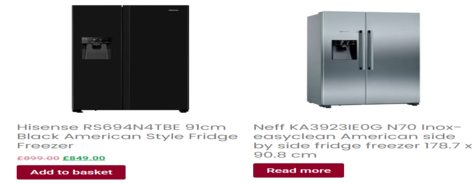 Appliance Centre Refrigerators
