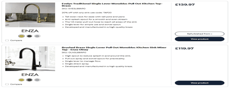 Appliances Direct Sinks & Taps