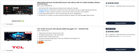 Appliances Direct TV & Audio