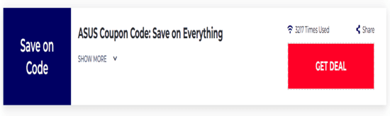 Promo Asus Code