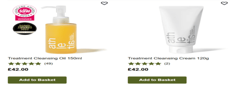 Athletia Beauty Cleansers
