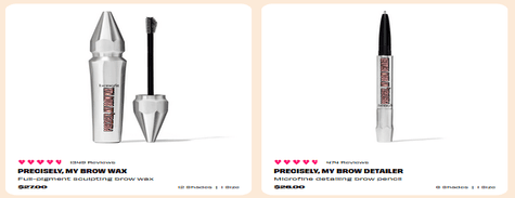 Benefit Cosmetics Brows