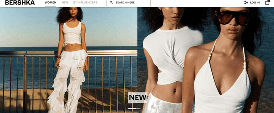 Bershka Website