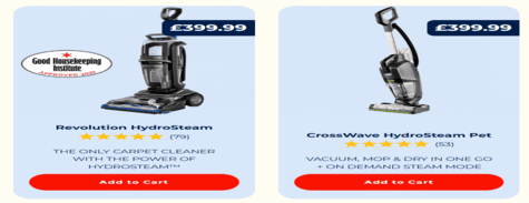 Bissel HydroSteam Cleaners