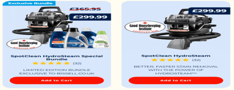 Bissel Spot Cleaners