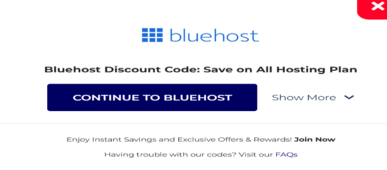 Copy Blue Host Promo