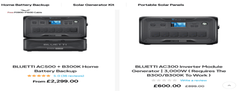 BLUETTI Home-Battery Backup
