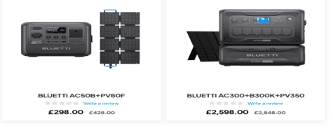 BLUETTI Solar Generator Kit