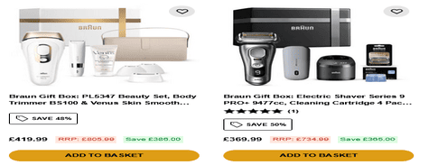 Braun Gift Boxes
