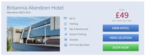 Britannia Aberdeen Hotel