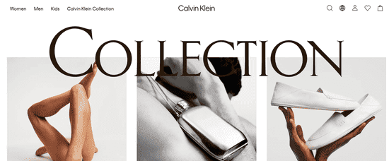 Calvin Klein Website