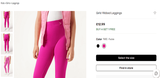 Products of Calzedonia