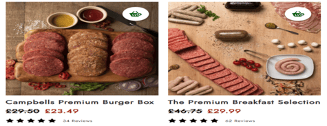 Campbells Meat Boxes
