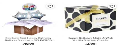 Cardfactory Birthday Gifts