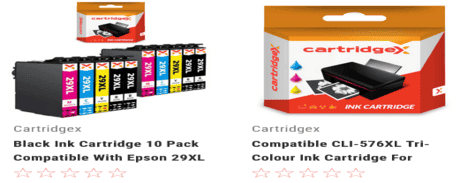 cartridgex Ink Cartridges