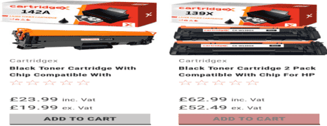 cartridgex tonercartridges