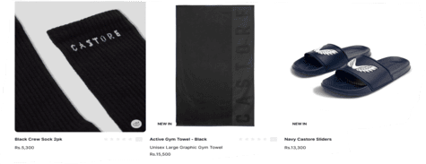 Castore Accessories