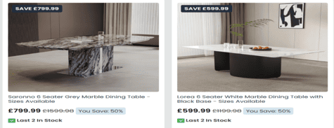Choice Furniture Dining