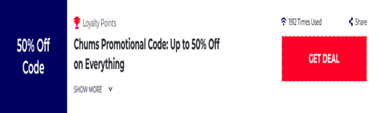 Promo Chums Code