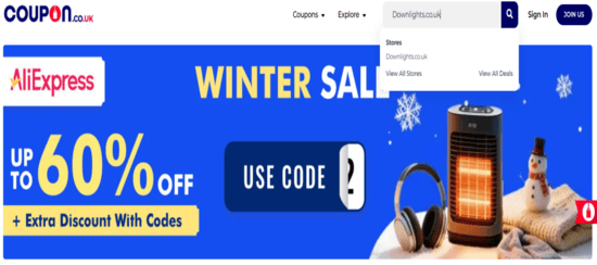 Search Downlights.co.uk