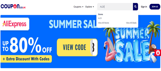 Search Aldi