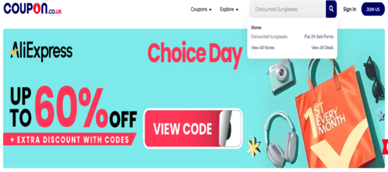 Search Discounted Sunglasses
