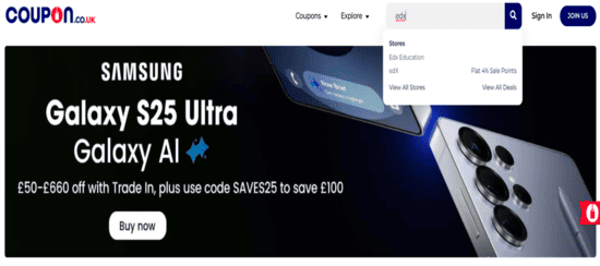 Search edx