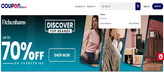 Search EE Store