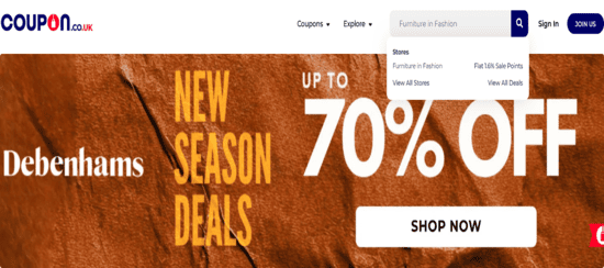 Search Furniture in Fashion