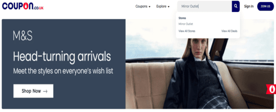 Search Mirror Outlet