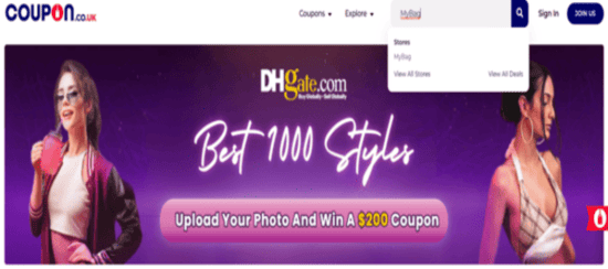 Search MyBag