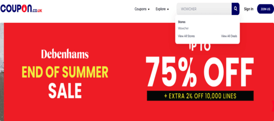 Search Wowcher