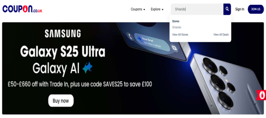 Search Shiseido