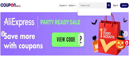 Search Wayfair