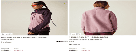 Dare 2b Women’s Ski Clothing