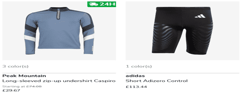 Direct Running Men’s Clothing