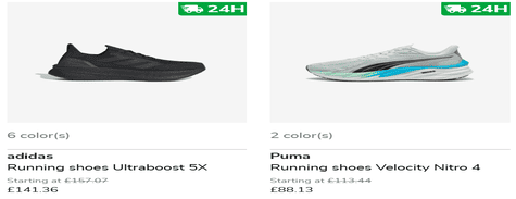 Direct Running Men’s Shoes