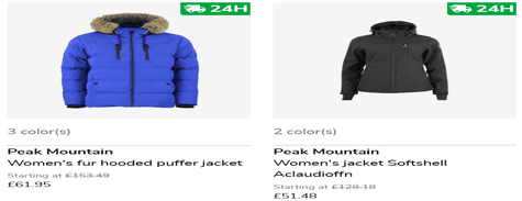 Direct Running Women’s Clothing