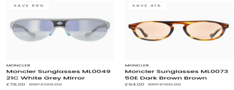 Discounted Sunglasses Men
